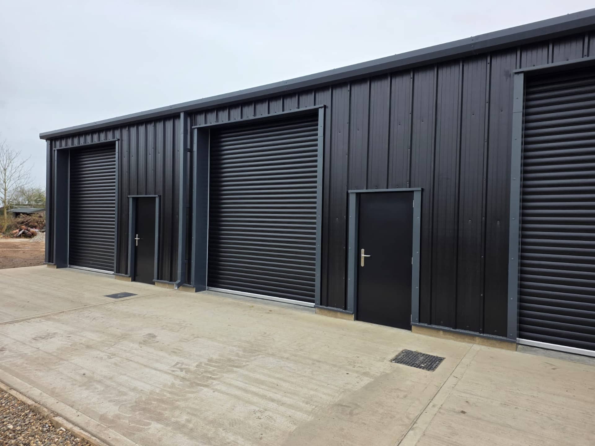Roller garage door fitted to a home in Sunderland